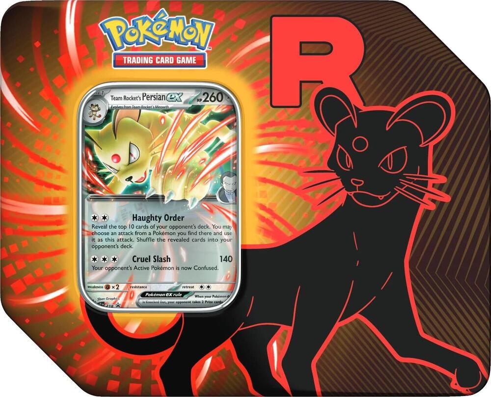 Team Rocket Tin (Persian EX)