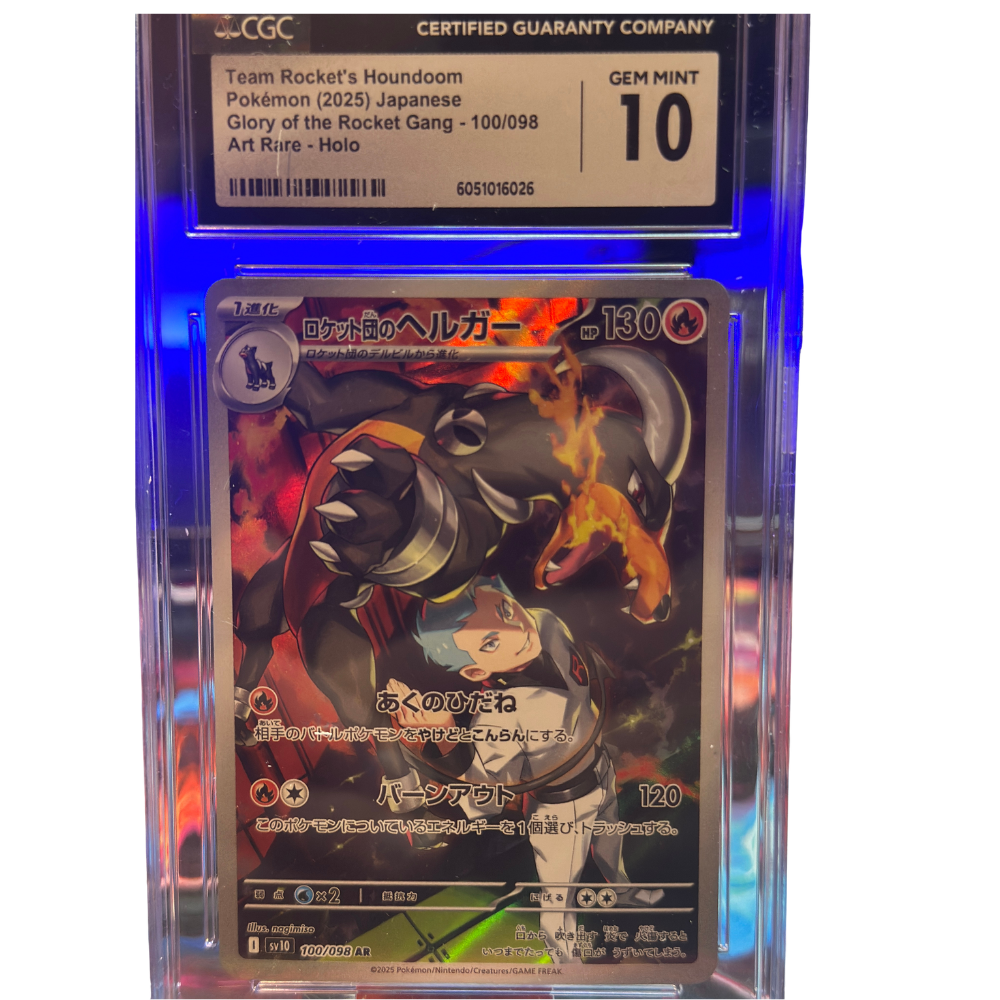 Team Rocket's Houndoom Gen Mint 10