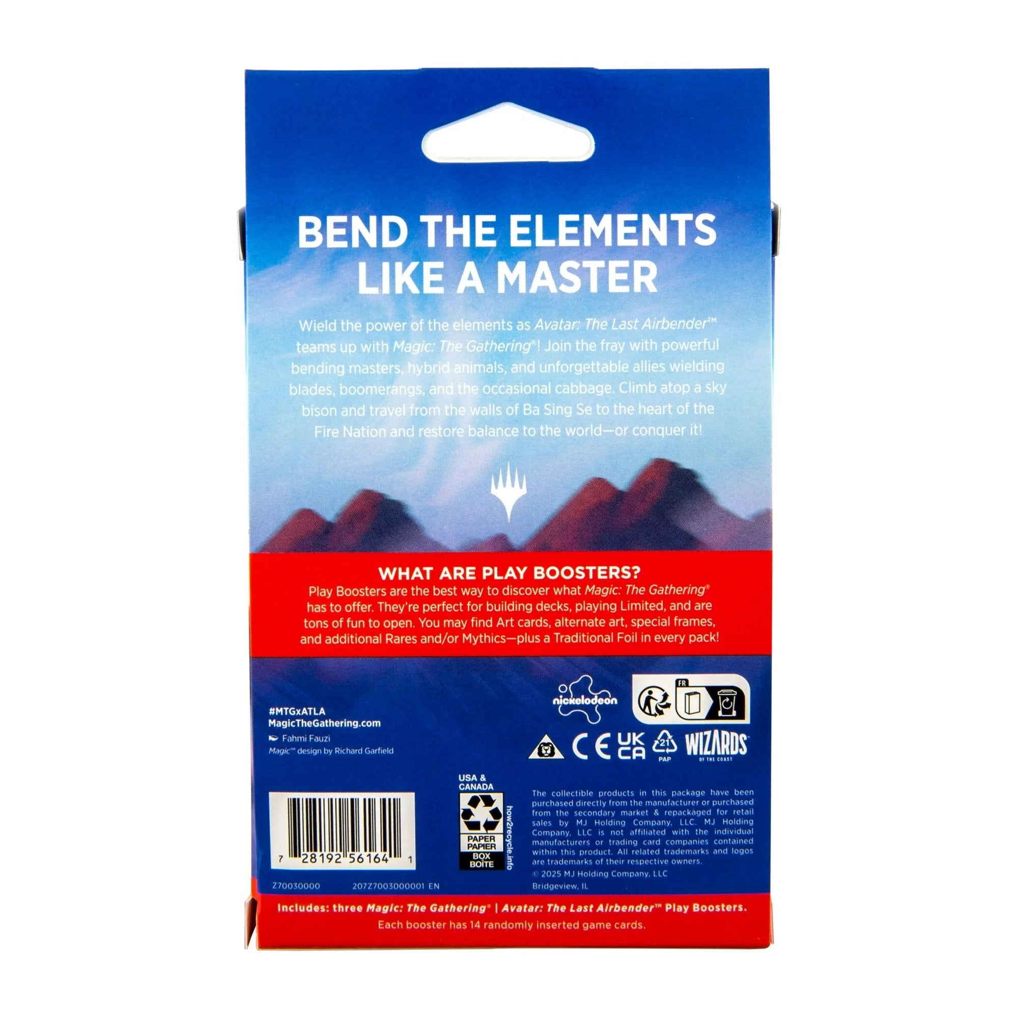 MTG AVATAR THE LAST AIRBENDER PLAY PACK
