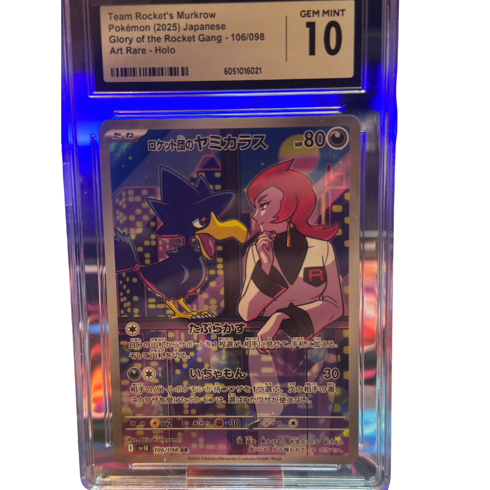 Team Rockets Murkrow CGC Gem Mint 10