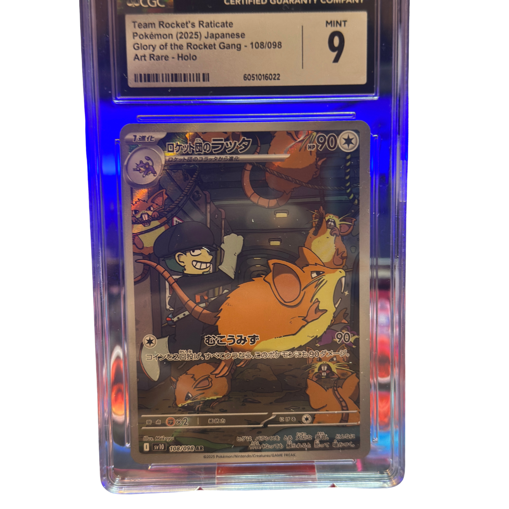Team Rocket's Raticate Mint 9