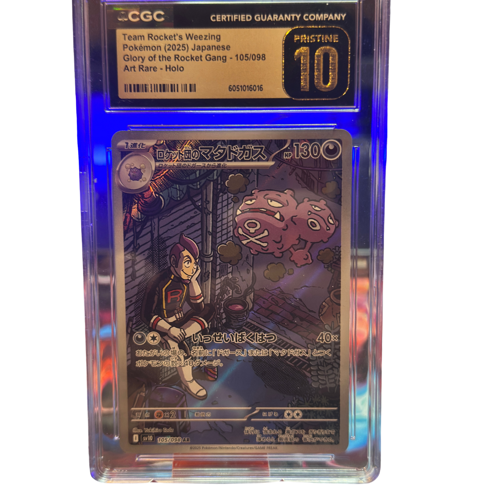 Team Rocket's Weezing Pristine 10